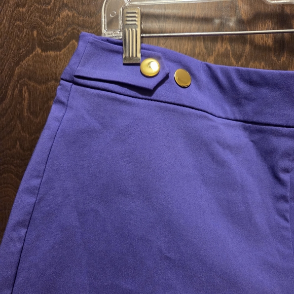 INC International Concepts Purple Shorts NWT - Picture 2 of 9